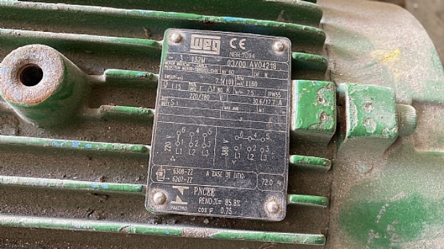 Motor el�trico Weg 12 cv